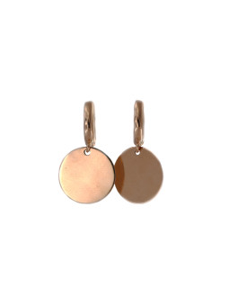 Rose gold drop earrings BRA05-01-15