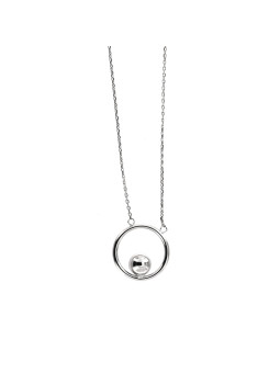 White gold pendant necklace CPB09-03