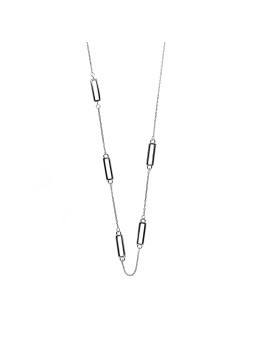 White gold pendant necklace CPB11-01
