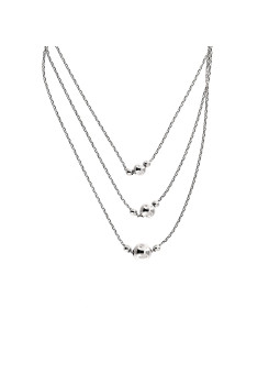 White gold pendant necklace CPB12-01