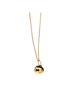 Yellow gold pendant necklace CPG02-10