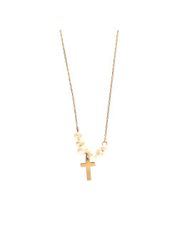 Yellow gold pendant necklace CPG04-02