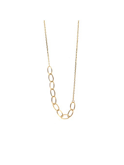 Yellow gold pendant necklace CPG27-01