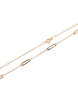 Rose gold pendant necklace CPR38-03