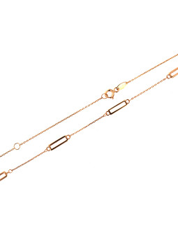 Rose gold pendant necklace CPR38-03
