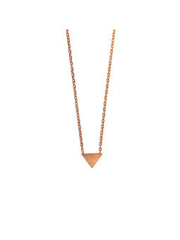 Rose gold pendant necklace CPR42-02