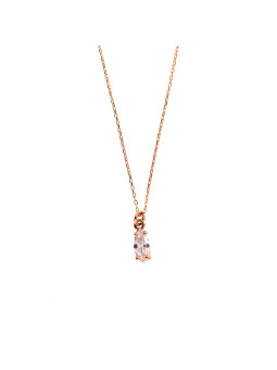 Rose gold pendant necklace CPR05-06
