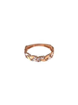 Auksinis žiedas su cirkoniais DRC06-31 16MM