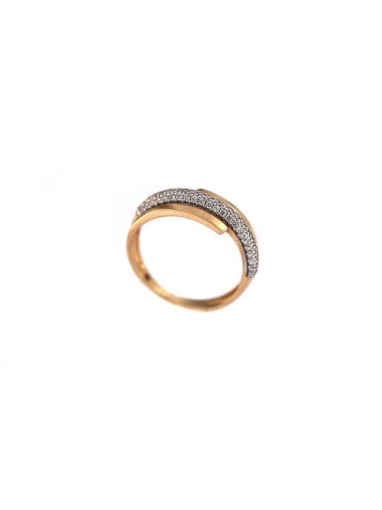 Rose gold zirconia ring DRC06-42