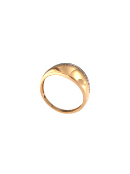 Auksinis žiedas su cirkoniais DRC06-43