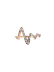 Rose gold zirconia ring DRC09-07 16.5MM 