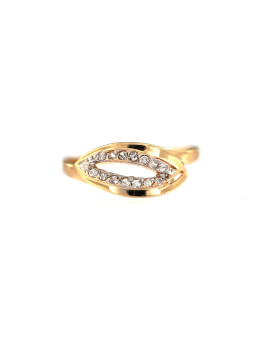 Auksinis žiedas su cirkoniais DRC11-34