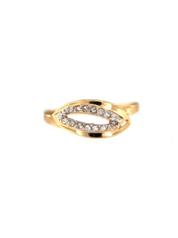 Rose gold zirconia ring DRC11-34