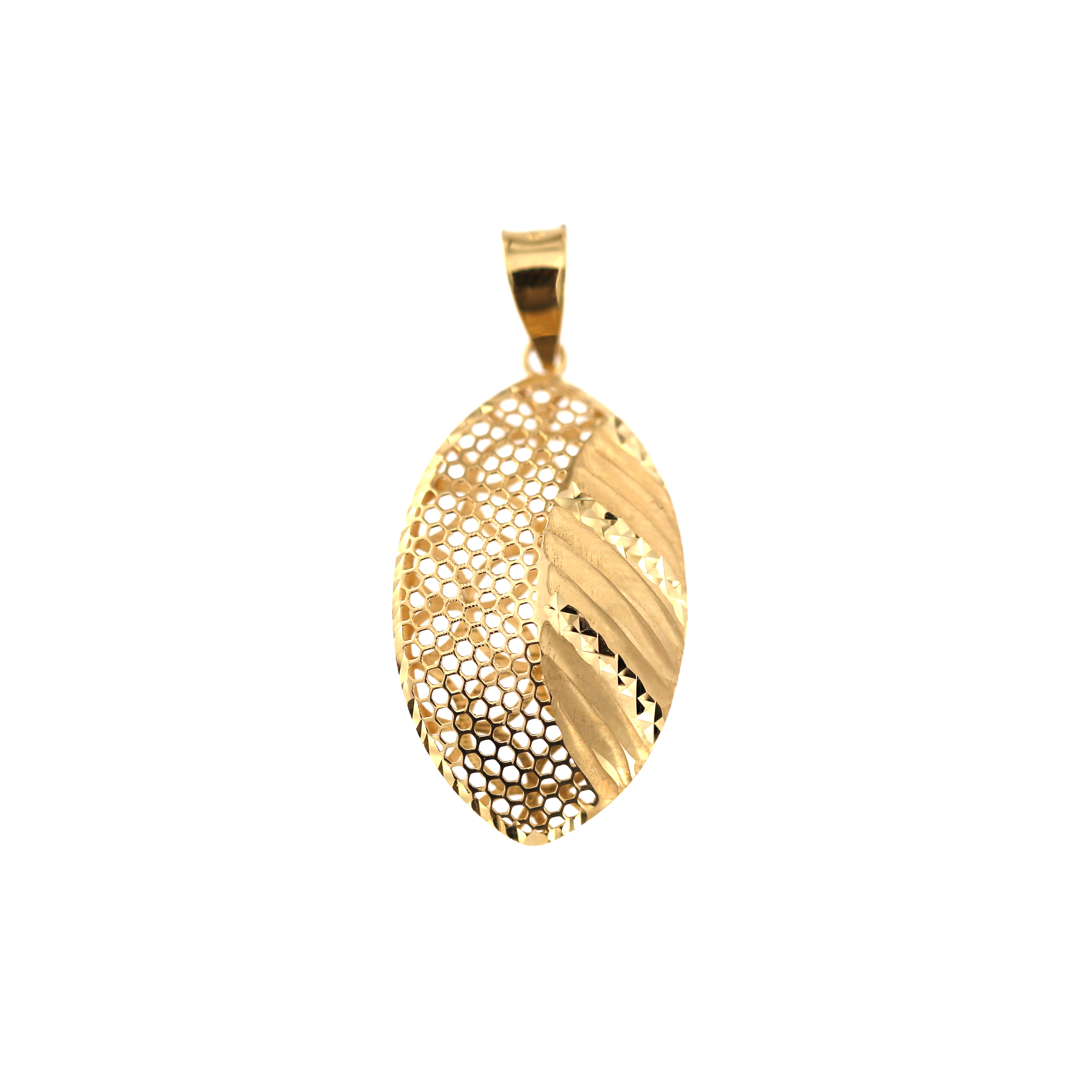 Yellow gold pendant AGBL04-18