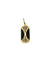 Yellow gold pendant AGBL05-05 