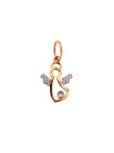 Rose gold angel pendant ARA01-27 