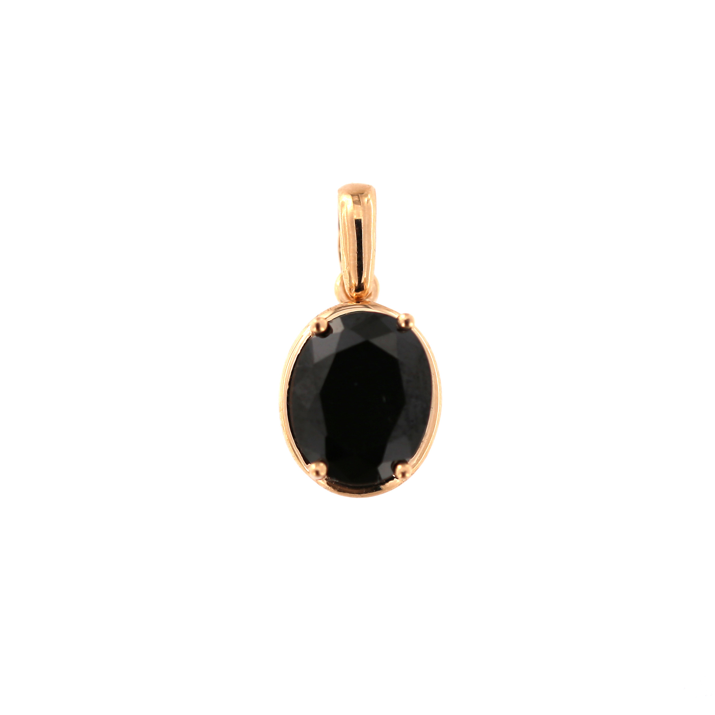 Rose gold quartz pendant ARAK-D-08