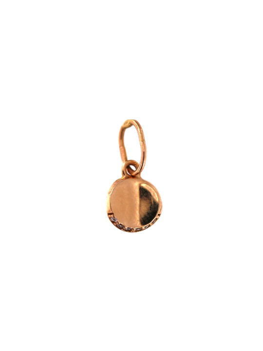 Rose gold zirconia pendant ARBL02-43