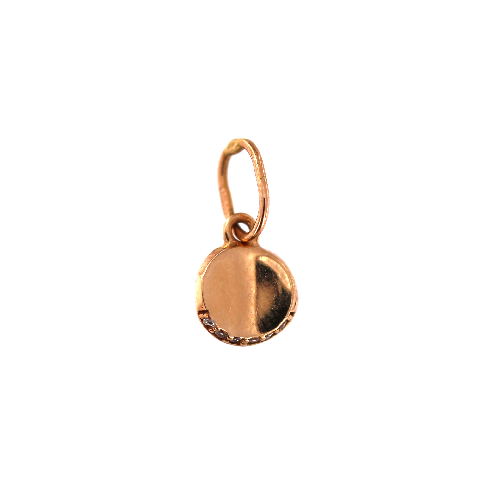 Rose gold zirconia pendant ARBL02-43