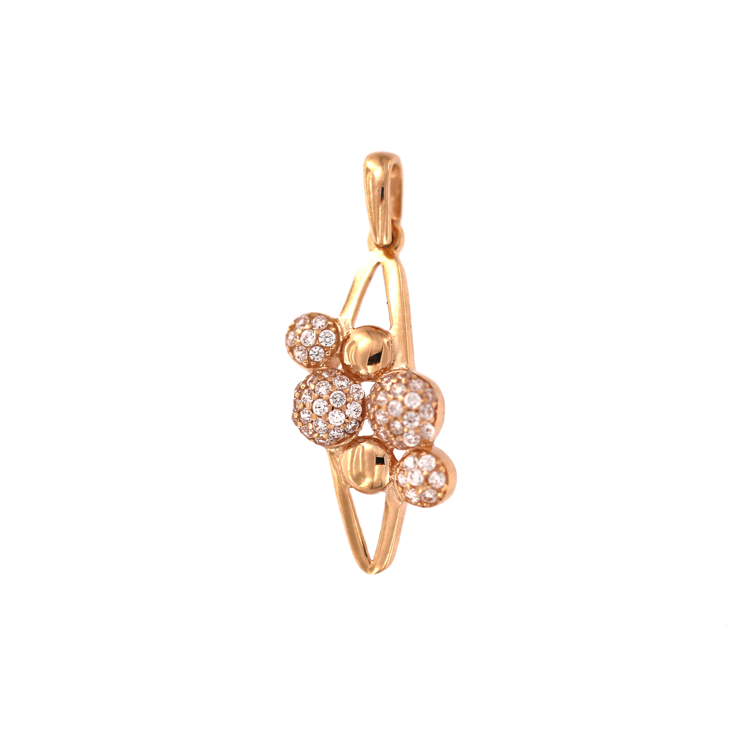 Rose gold pendant ARBL07-21