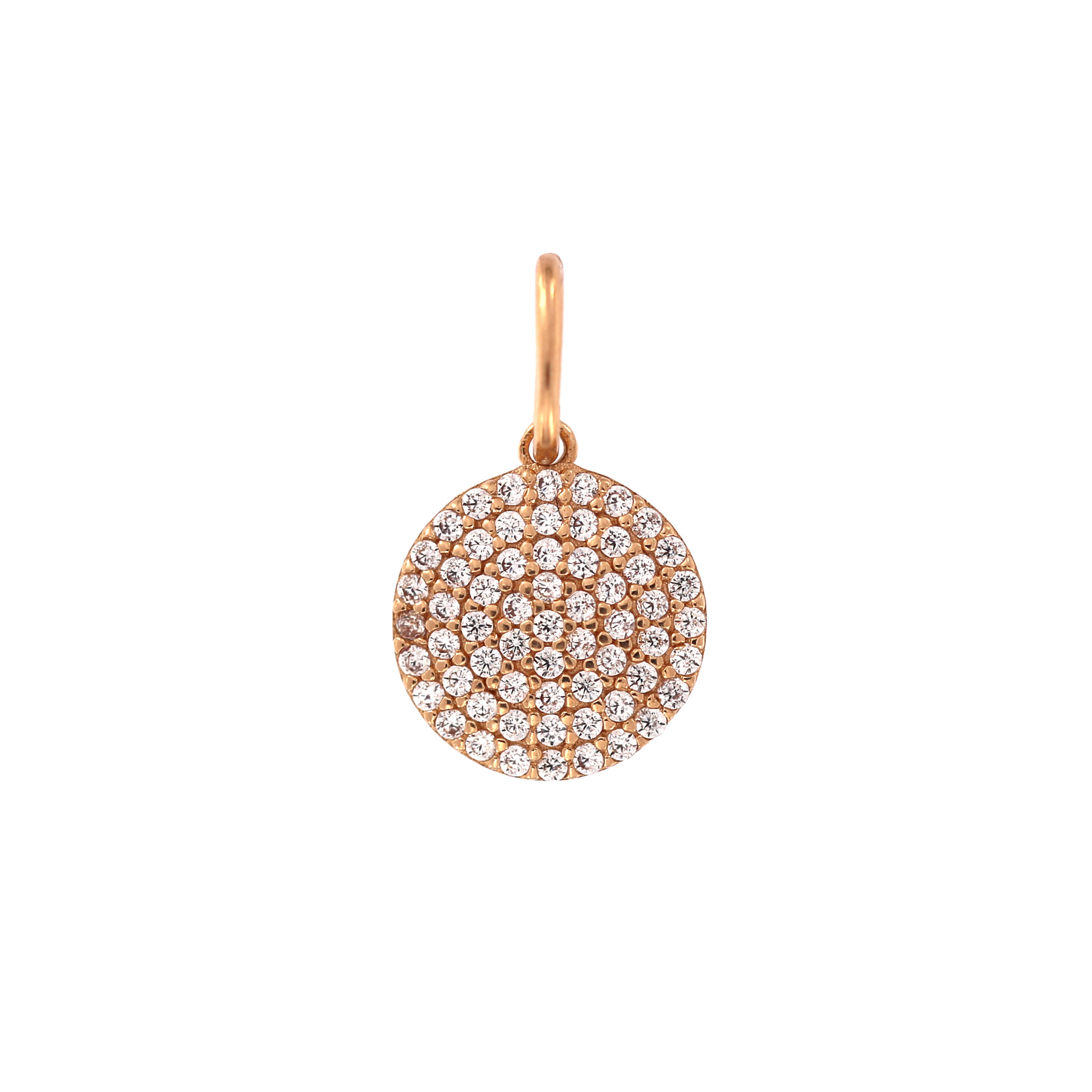 Rose gold zirconia pendant ARCI01-04