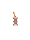 Rose gold zirconia pendant ARCI07-05 