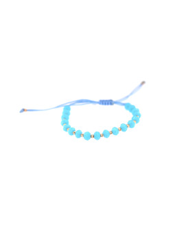 Blue string bracelet ES01-M-03