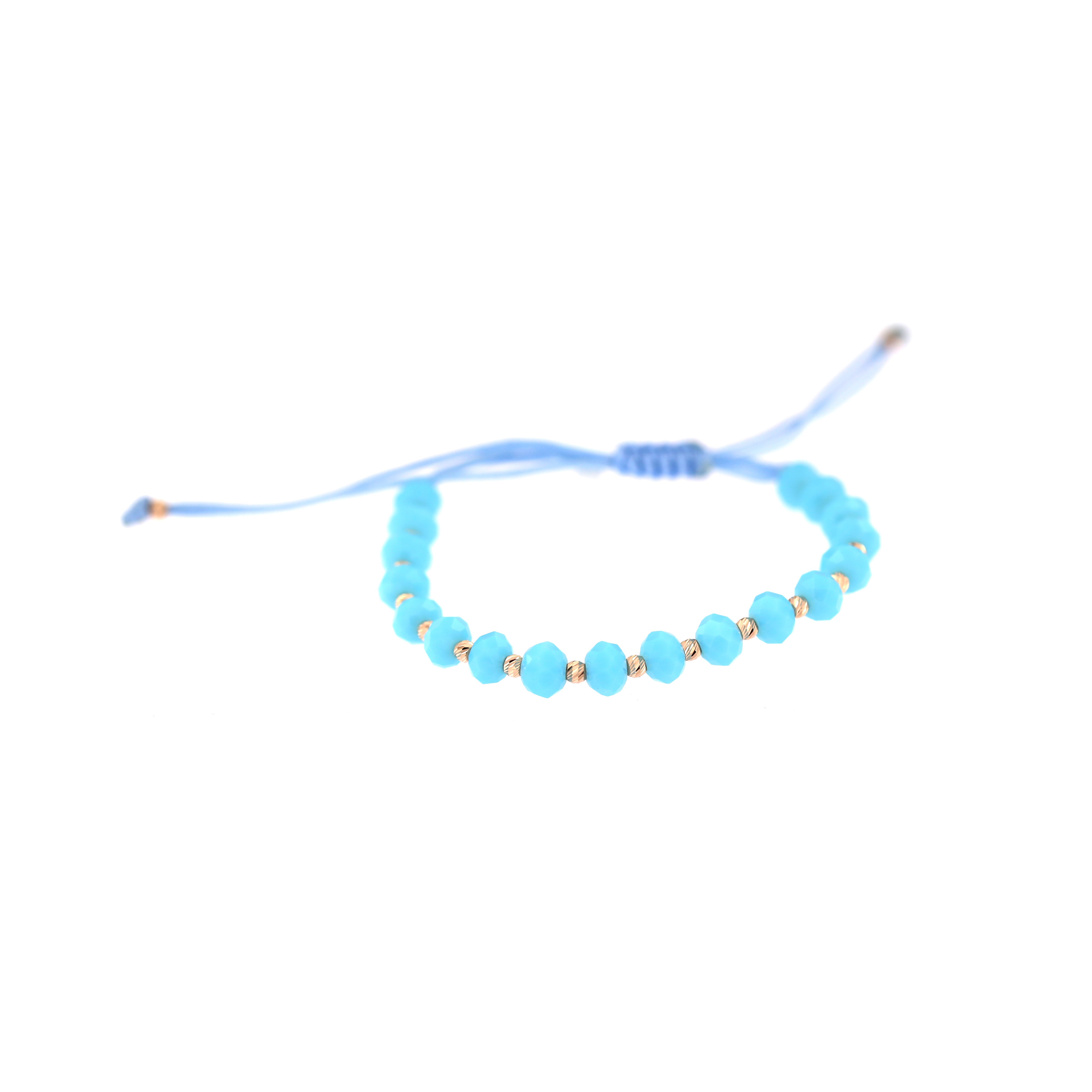 Blue string bracelet ES01-M-03