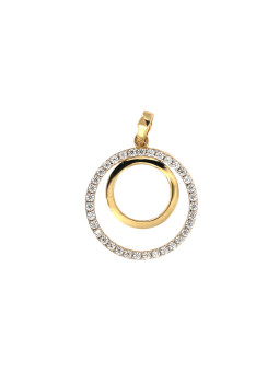 Yellow gold pendant with...