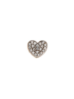 Yellow gold heart pendant...