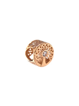 Rose gold charm pendant...