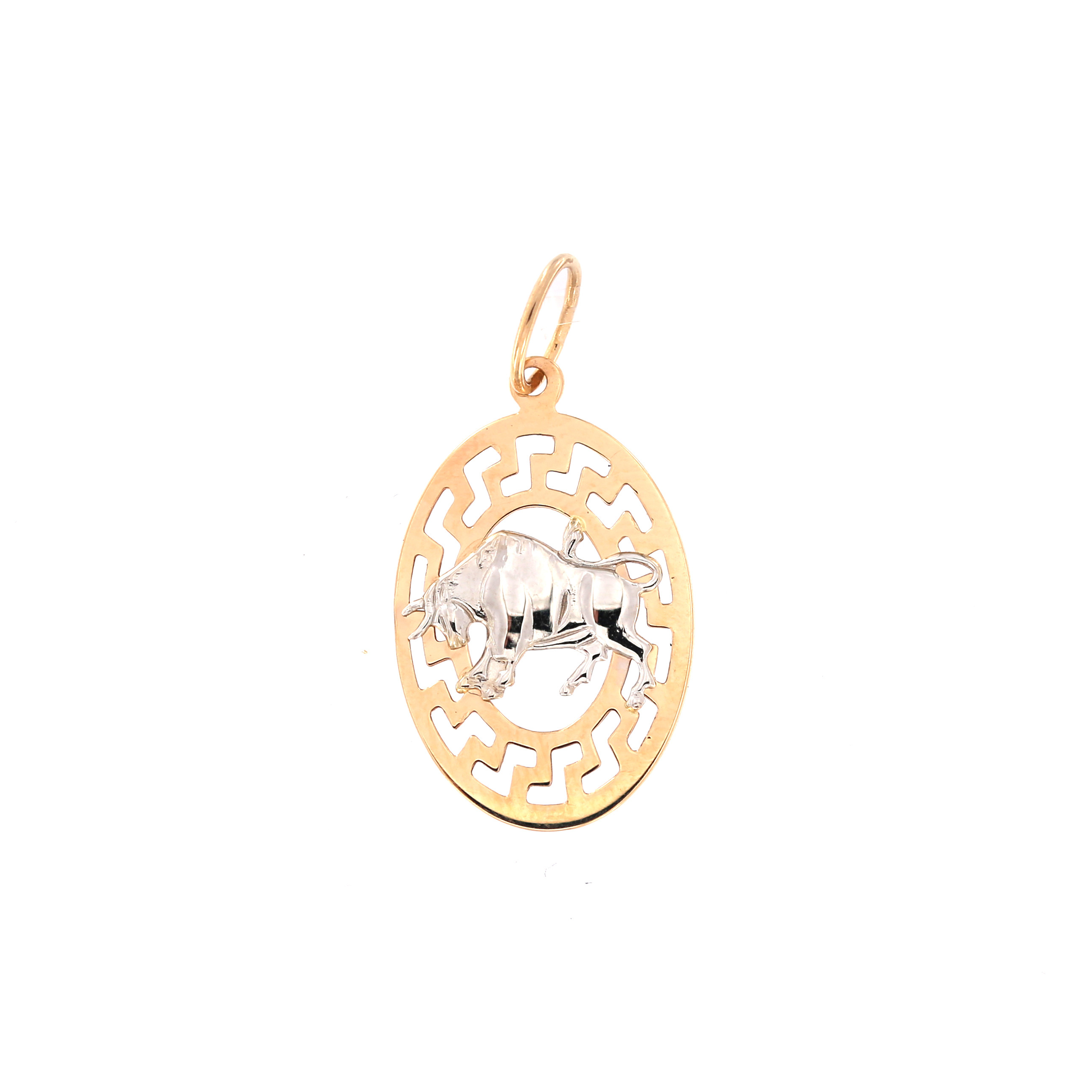 Rose gold Taurus pendant ARH-J-11