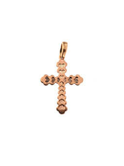 Rose gold cross pendant...