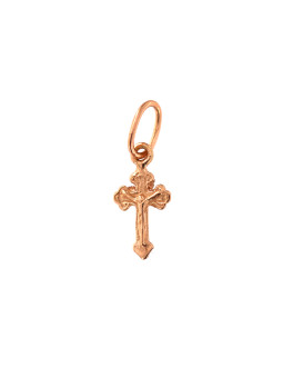 Rose gold cross pendant...