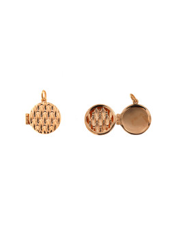 Rose gold medallion pendant ARMED03