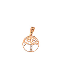 Rose gold pendant tree of life ART01-12