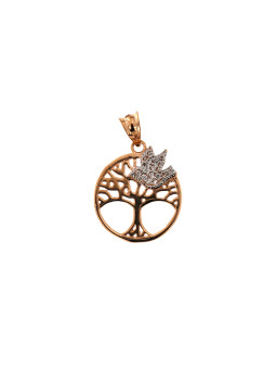 Rose gold pendant tree of life ART01-39