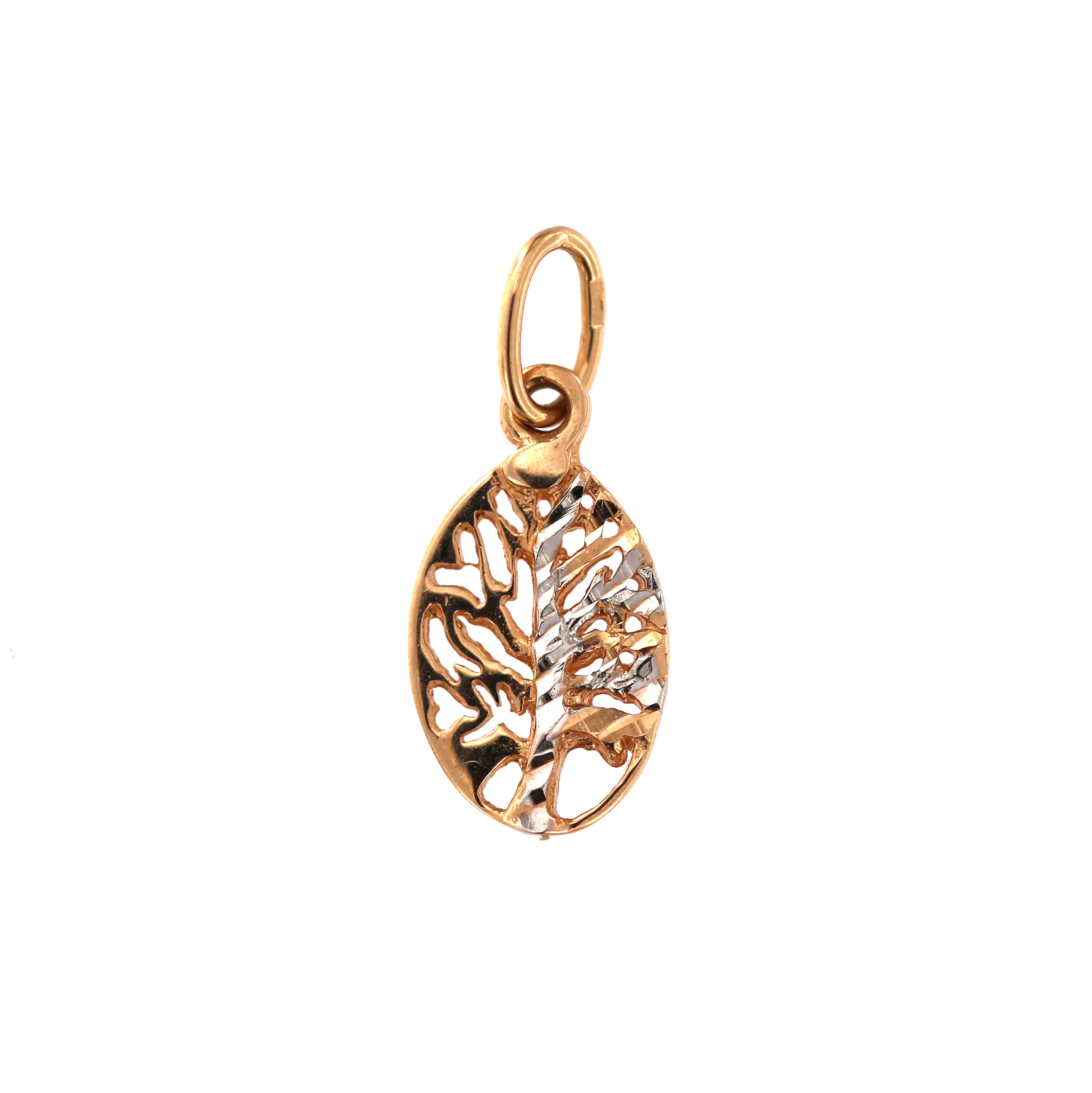 Rose gold tree of life pendant ART02-07