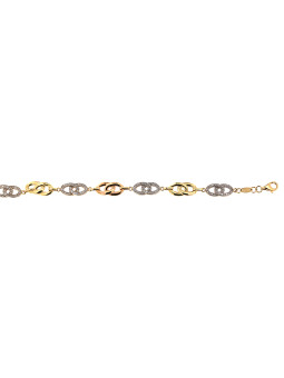 Yellow gold bracelet...