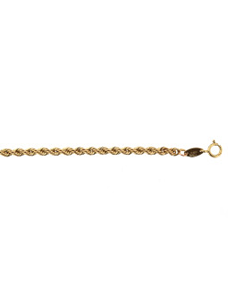 Yellow gold bracelet...