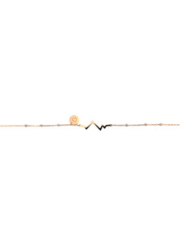 Rose gold anklet EK04-07