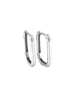 White gold earrings...