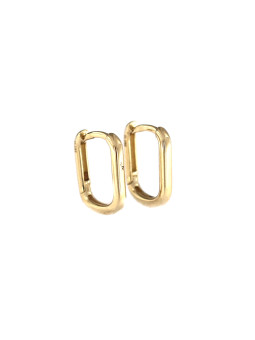 Yellow gold earrings...