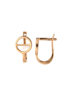 Rose gold earrings BRA01-OP-02