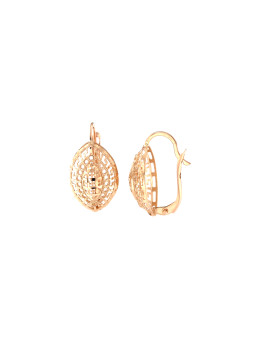 Rose gold earrings BRA06-01-07