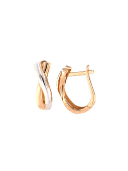 Rose gold earrings BRA06-06-22