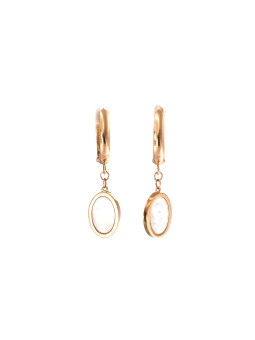Rose gold earrings BRA01-OP-05