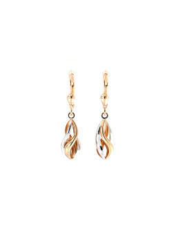 Rose gold drop earrings...