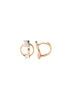 Rose gold earrings BRR01-01-11