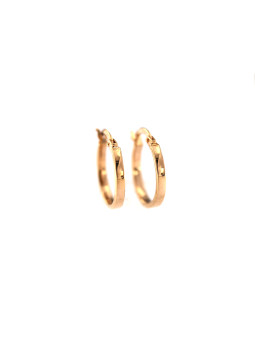 Rose gold earrings BRR01-05-25